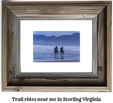 trail rides near me in Sterling, Virginia